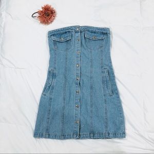 Denim Dress (NWOT)